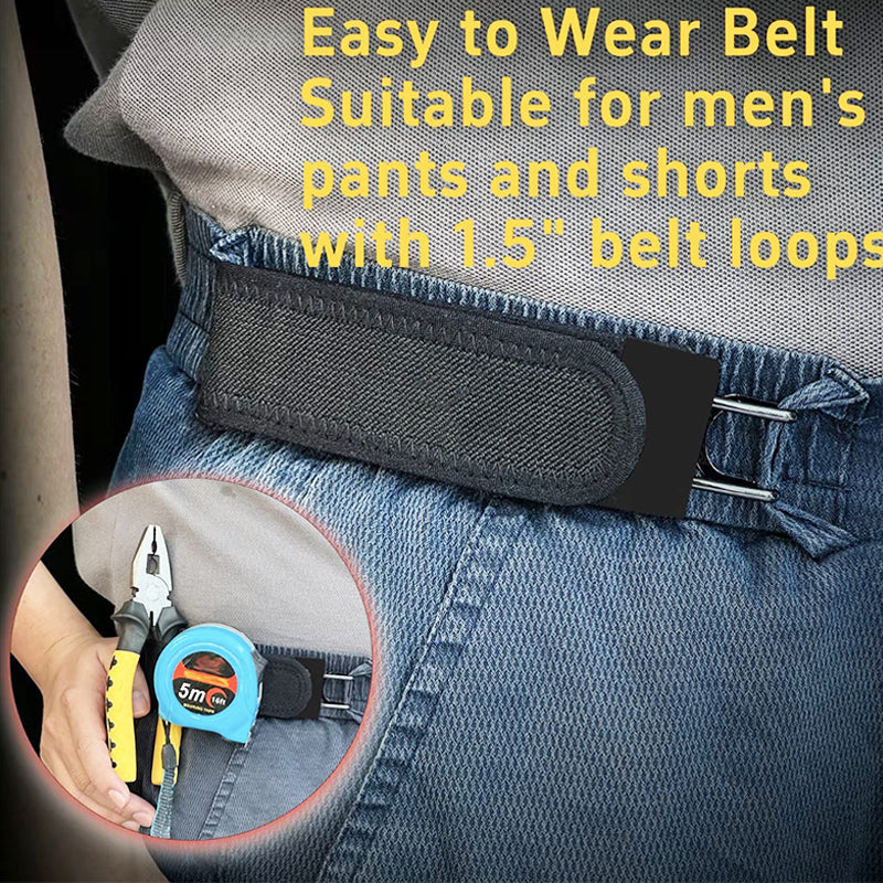 🔥50% OFF! No Buckle Elastic Belt for Men & Women – Invisible, Adjustable & Ultra-Comfortable for Jeans & Pants! 👖✨