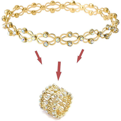 🔥Magic 2-in-1 Folding Retractable Ring Bracelet--🔥Buy 1 Get 1 Free💍(2 PCS)
