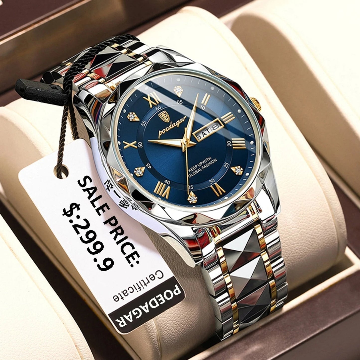 🎁 Waterproof Man Wristwatch