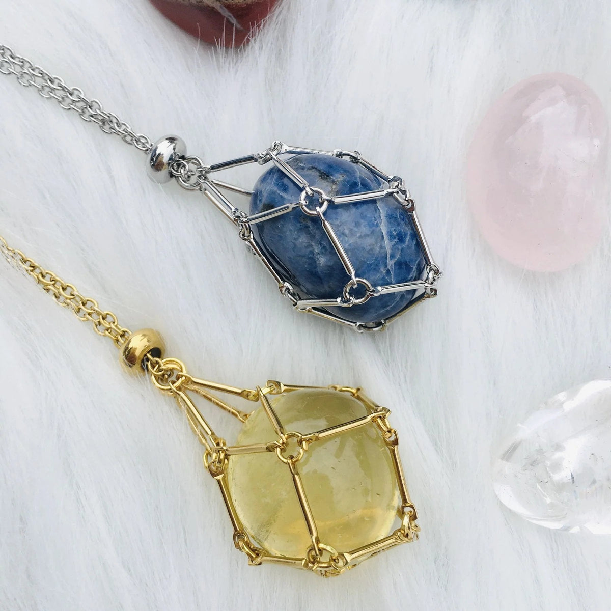 🎁Crystal Necklace🌟 Free (Crystal) Gift Included