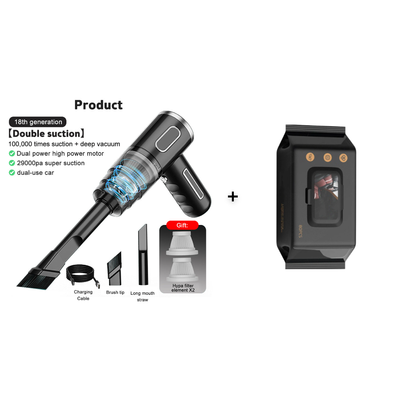 📢📢50% OFF !! ⏰Wireless Car Vacuum Cleaner