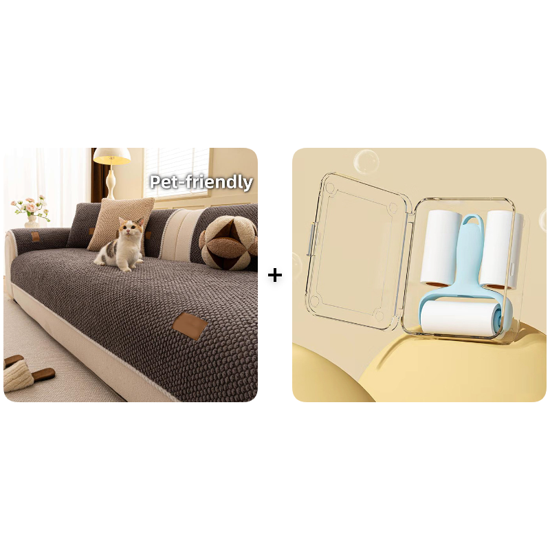 Thickened Non-Slip Sofa Cover – Ultra-Soft, Washable, Scratch-Resistant & Pet-Friendly, 4 Colours ✨
