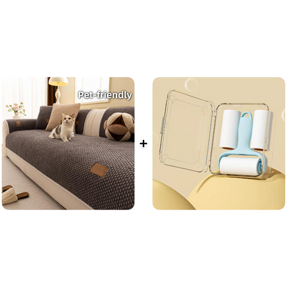 Thickened Non-Slip Sofa Cover – Ultra-Soft, Washable, Scratch-Resistant & Pet-Friendly, 4 Colours ✨