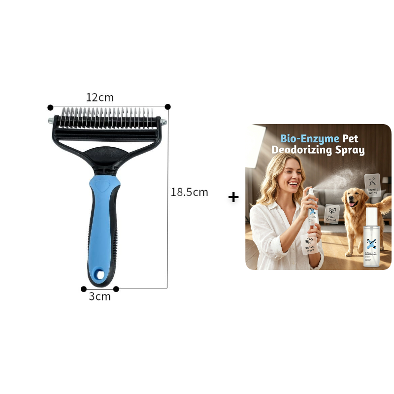 ⏰🔥LIMITED TIME 50% OFF! 🐾 Professional Deshedding Tool for Dogs & Cats – Gentle, Efficient & Fur-Free Home ✨💖