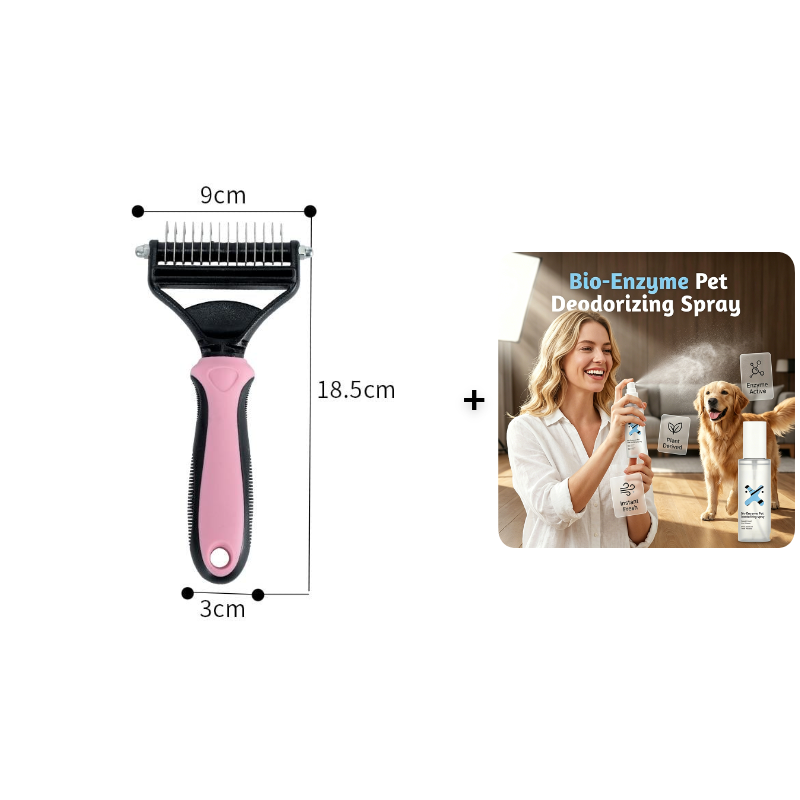 ⏰🔥LIMITED TIME 50% OFF! 🐾 Professional Deshedding Tool for Dogs & Cats – Gentle, Efficient & Fur-Free Home ✨💖