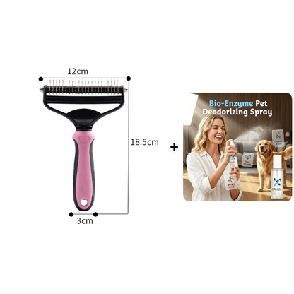⏰🔥LIMITED TIME 50% OFF! 🐾 Professional Deshedding Tool for Dogs & Cats – Gentle, Efficient & Fur-Free Home ✨💖