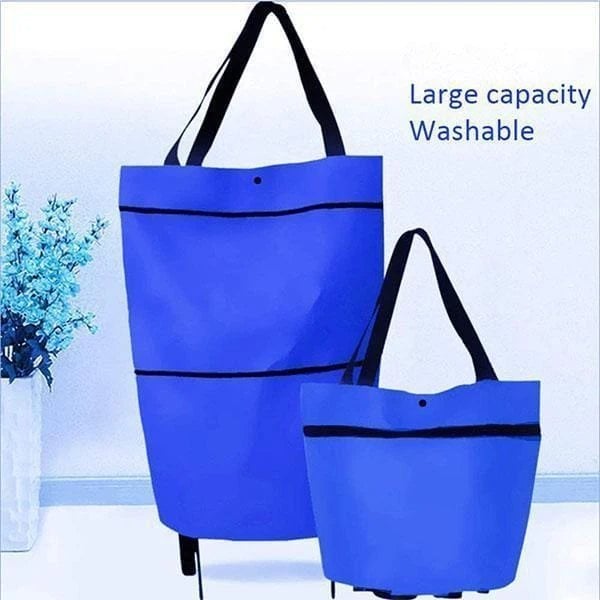 🥳2026 HOT SALE🥳💞50K+ SOLD!🌿🛍️ 50% OFF! Multi‑Purpose Foldable Trolley Bag – Use as grocery cart, utility cart & hand truck. Removable bag for extra versatility. A practical gift idea! 🌟💚