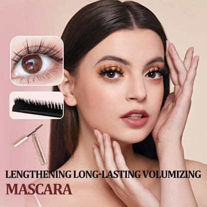 🔥Hot Offer 2025🔥Waterproof and Non-Smudging✨Lengthening And Curling Long-lasting Mascara