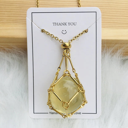 🎁Crystal Necklace🌟 Free (Crystal) Gift Included