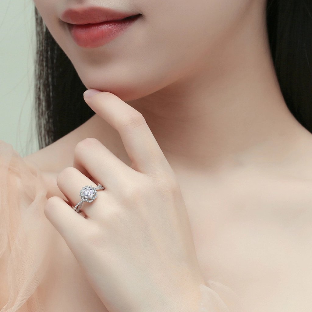 💕Moissanite from the Stars Ring