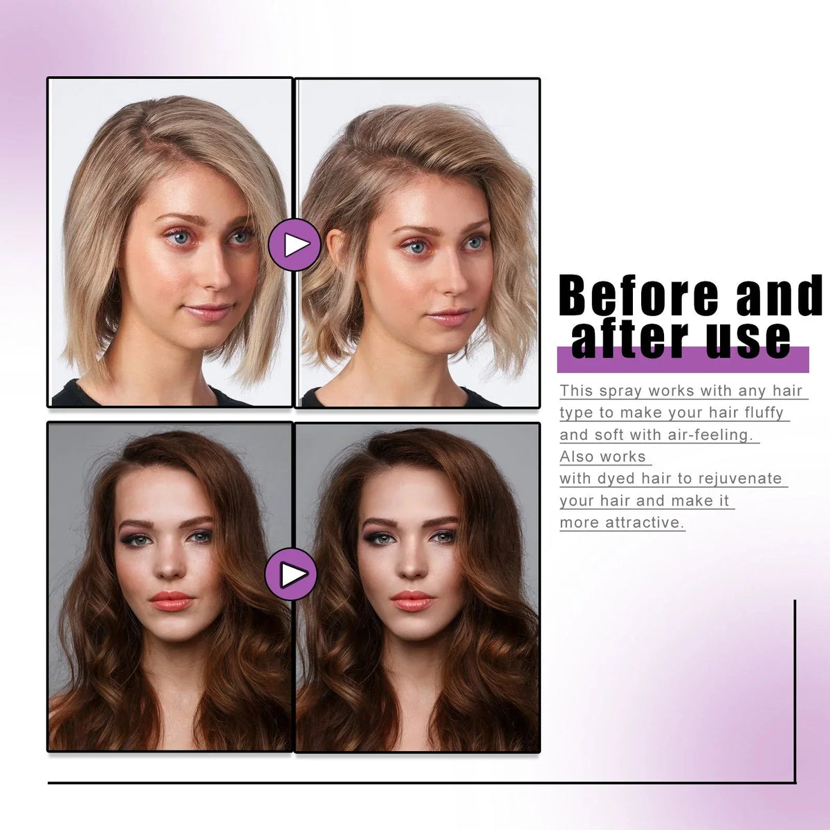 Hair fluffy spray lazy gadget