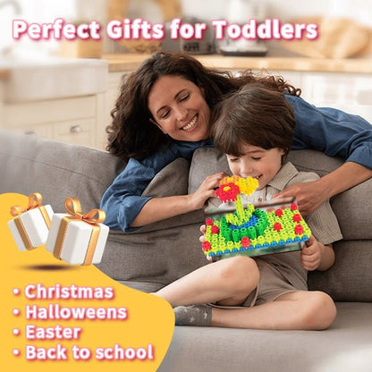 🧸Endless Fun with Snap-Together Hexagon Building Blocks🪄