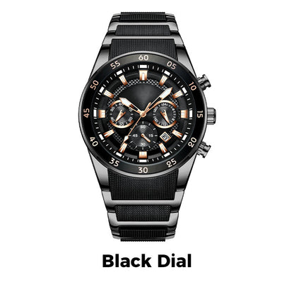 🎁Calendar six-hand quartz men's watch