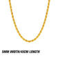 Layered Gold Twist Rope Necklaces & Bracelets