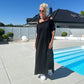 💃Women's Cold Shoulder Casual Maxi Dress