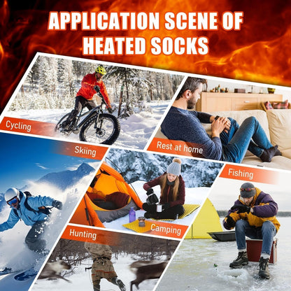 🧦Rechargeable Heated Socks for Men & Women