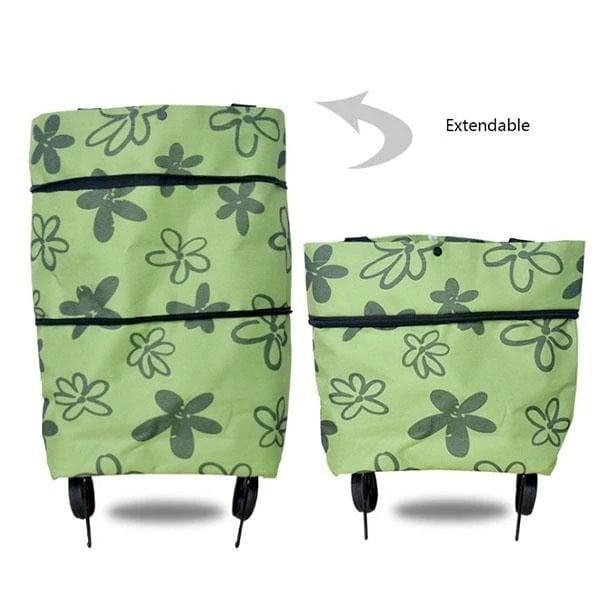 🥳2026 HOT SALE🥳💞50K+ SOLD!🌿🛍️ 50% OFF! Multi‑Purpose Foldable Trolley Bag – Use as grocery cart, utility cart & hand truck. Removable bag for extra versatility. A practical gift idea! 🌟💚
