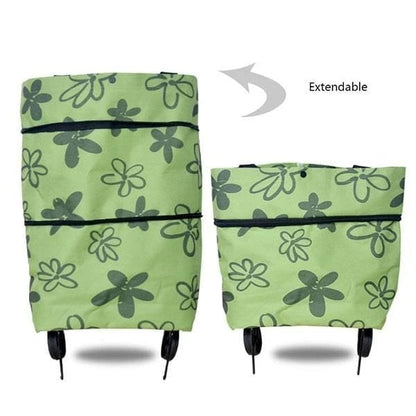 🥳2026 HOT SALE🥳💞50K+ SOLD!🌿🛍️ 50% OFF! Multi‑Purpose Foldable Trolley Bag – Use as grocery cart, utility cart & hand truck. Removable bag for extra versatility. A practical gift idea! 🌟💚