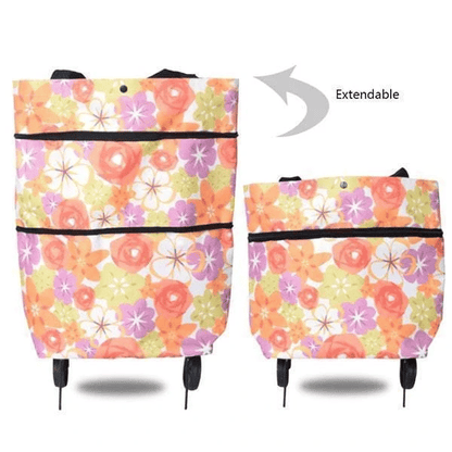 🥳2026 HOT SALE🥳💞50K+ SOLD!🌿🛍️ 50% OFF! Multi‑Purpose Foldable Trolley Bag – Use as grocery cart, utility cart & hand truck. Removable bag for extra versatility. A practical gift idea! 🌟💚