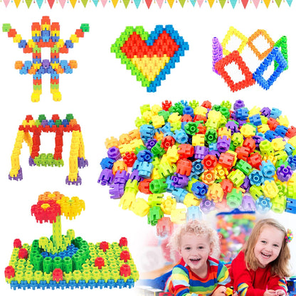 🧸Endless Fun with Snap-Together Hexagon Building Blocks🪄