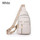 Women's Vintage PU Leather Chest Bag