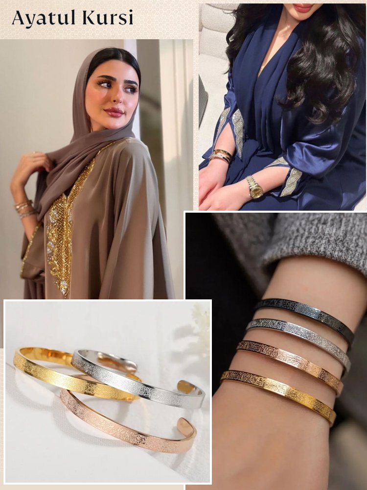 Engraved Opening Adjustable Bracelet
