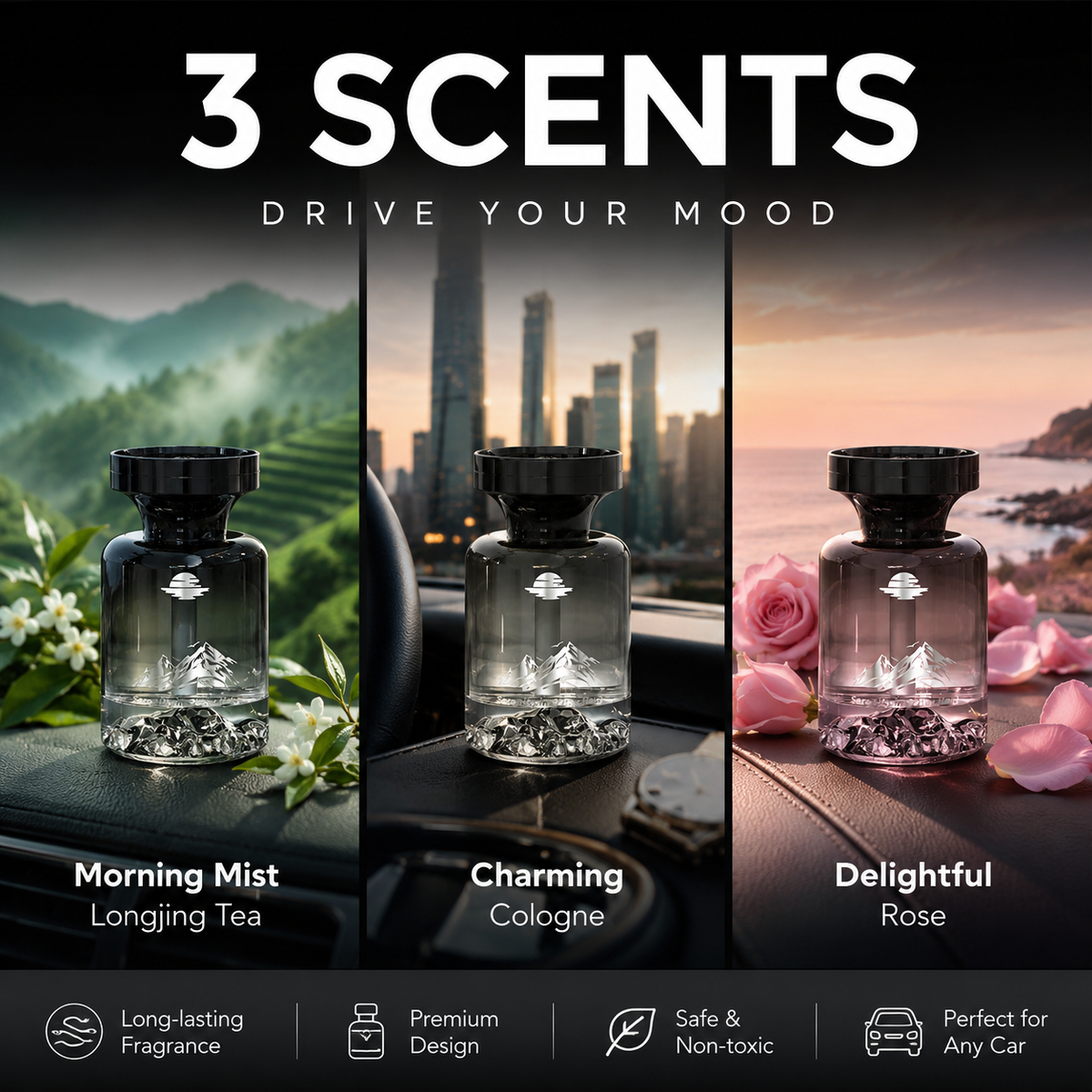 🥳2026 HOT SALE🥳💞50K+ SOLD!🚗🌿 50% OFF!Long-Lasting Car Air Freshener💨✨