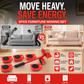 🥳HOT SALE! Furniture Lifter Sliders – Effortless Heavy Furniture Moving with 360° Swivel Sliders, Protect Floors & Save Your Back! 🪑✨