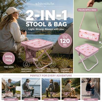 ✨️Limited Time Offer🔥2-in-1 Outdoor Folding Chair & Bag