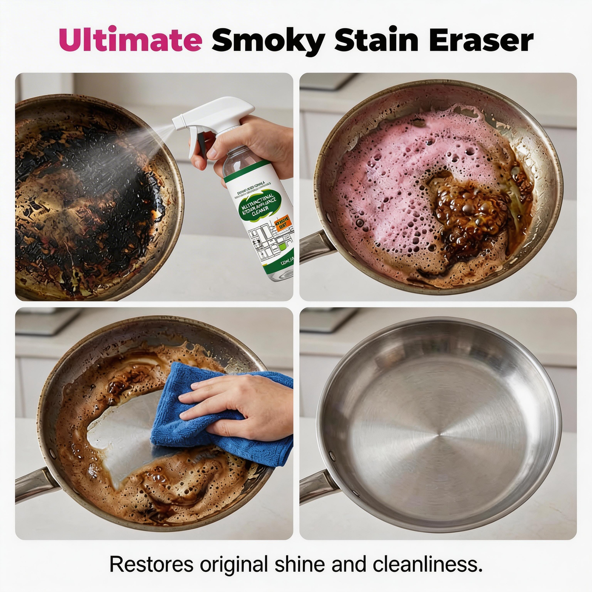 🧼Multifunctional Kitchen Appliance Cleaner Spray