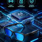 🥳HOT SALE! AI Smart Glasses with ChatGPT-Ready Assistant – 8MP Camera, HD Recording, 160+ Language Translation, Bluetooth 5.4 HiFi Audio! 🕶️✨