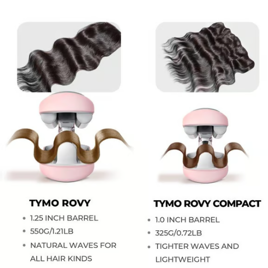 🔥🌐ROVY COMPACT Hair Waver Crimper, HairCurler & Curling lrons