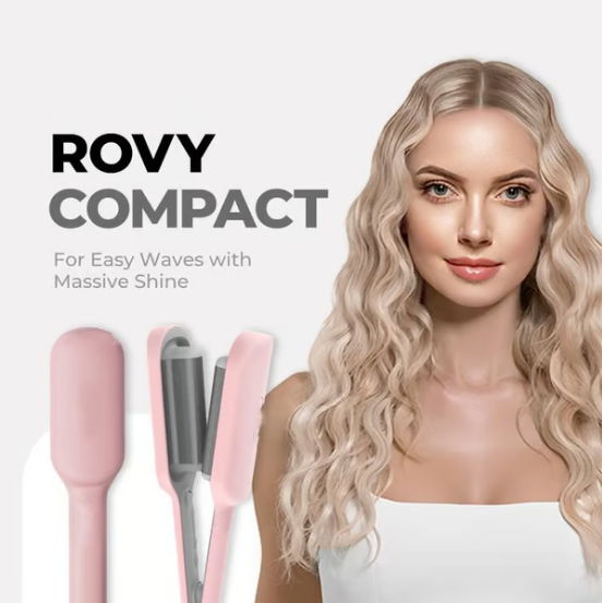 🔥🌐ROVY COMPACT Hair Waver Crimper, HairCurler & Curling lrons