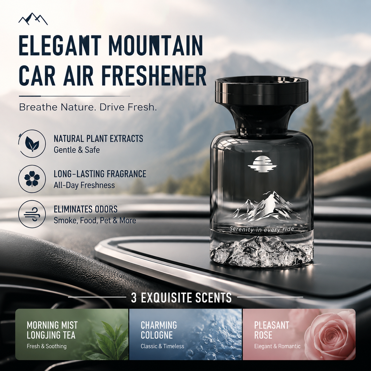 🥳2026 HOT SALE🥳💞50K+ SOLD!🚗🌿 50% OFF!Long-Lasting Car Air Freshener💨✨
