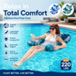 🏖️💺 Inflatable Floating Chair – Comfortable, Stable & Perfect for Relaxing on the Water 🏊🌊