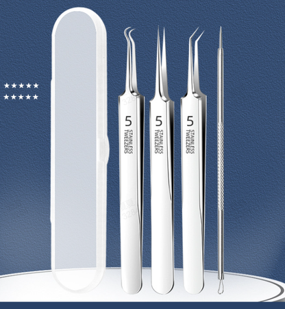 50% OFF🔥Stainless Steel Blackhead Remover Tool Kit