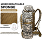 80L Outdoor Waterproof Tactical Backpack