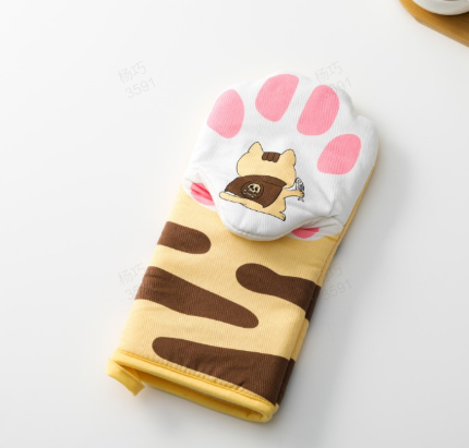 🧤HOT SALE! Baking Oven Mitts – Heat-Resistant Grip per SKU Rating, Soft Lining, For Oven, Air Fryer & Grill Prep! 👩‍🍳✨