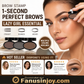🥳2026 HOT SALE🥳💞50K+ SOLD!🖊️✨ 50% OFF! Eyebrow Stamp Powder with Brush – Press & go, perfect brows in seconds. Waterproof, 24h wear, no salon needed. A beauty game‑changer! 💄🌸