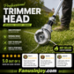 🗡️Faster, sharper and more portable! 🌱Aluminum Trimmer Head for Grass Cutter and Weed Eater