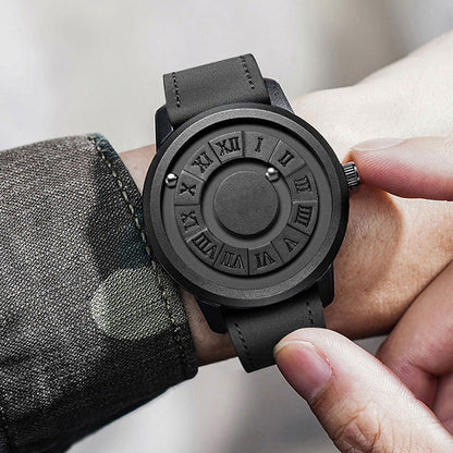 Dark Warrior Magnetic Levitation Watch