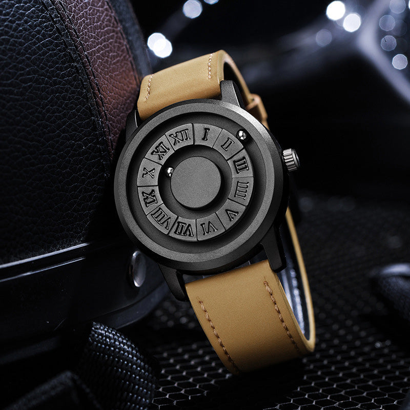 Dark Warrior Magnetic Levitation Watch