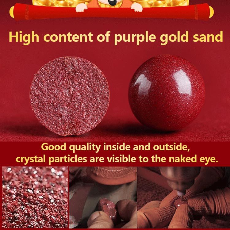 Purple Gold Sand Rose Pearl Bracelet