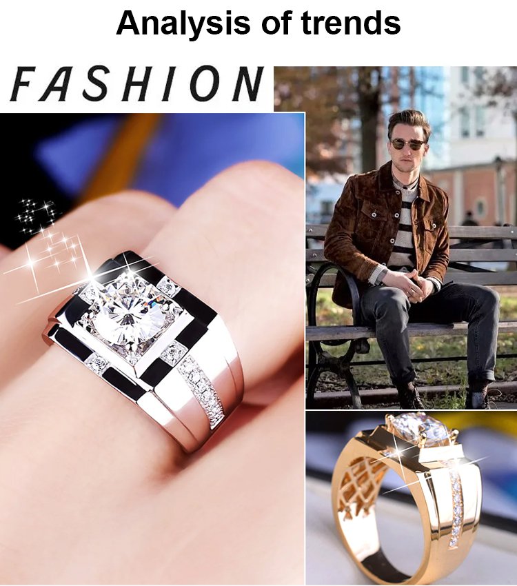 Classic Men's Ring (Buy 1 Get 1 Free)--Adjustable ring size