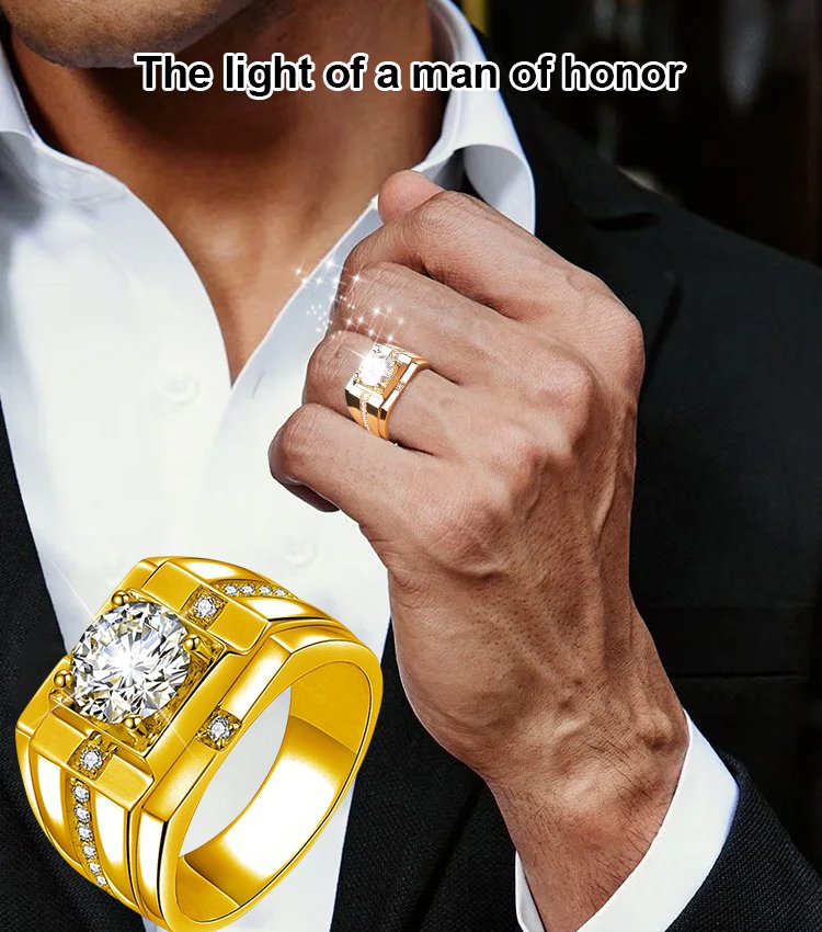 Classic Men's Ring (Buy 1 Get 1 Free)--Adjustable ring size