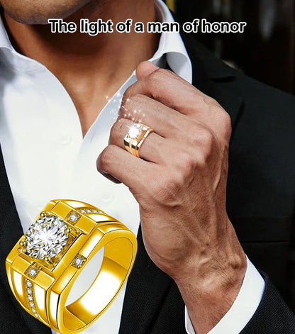 Classic Men's Ring (Buy 1 Get 1 Free)--Adjustable ring size