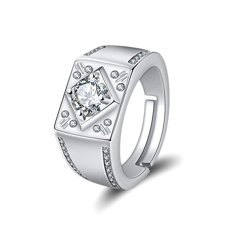 Classic Men's Ring (Buy 1 Get 1 Free)--Adjustable ring size