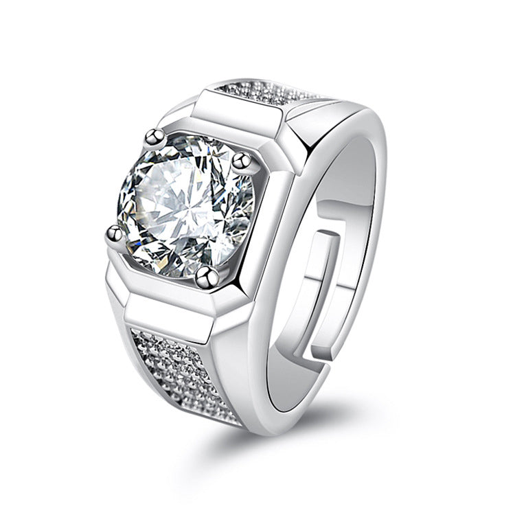Classic Men's Ring (Buy 1 Get 1 Free)--Adjustable ring size