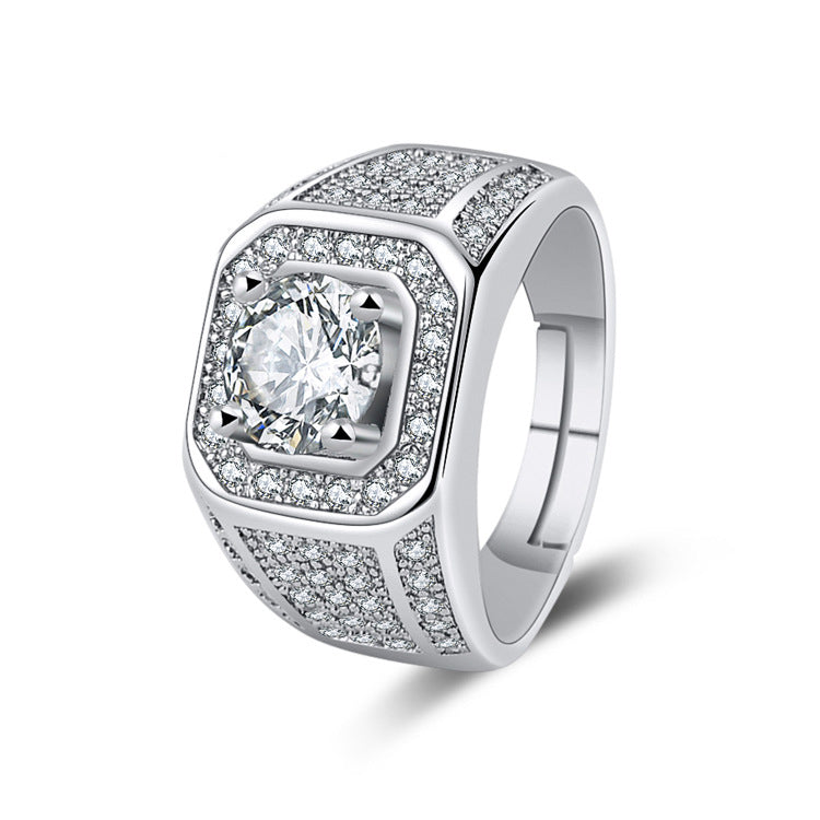 Classic Men's Ring (Buy 1 Get 1 Free)--Adjustable ring size
