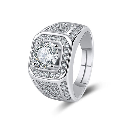 Classic Men's Ring (Buy 1 Get 1 Free)--Adjustable ring size